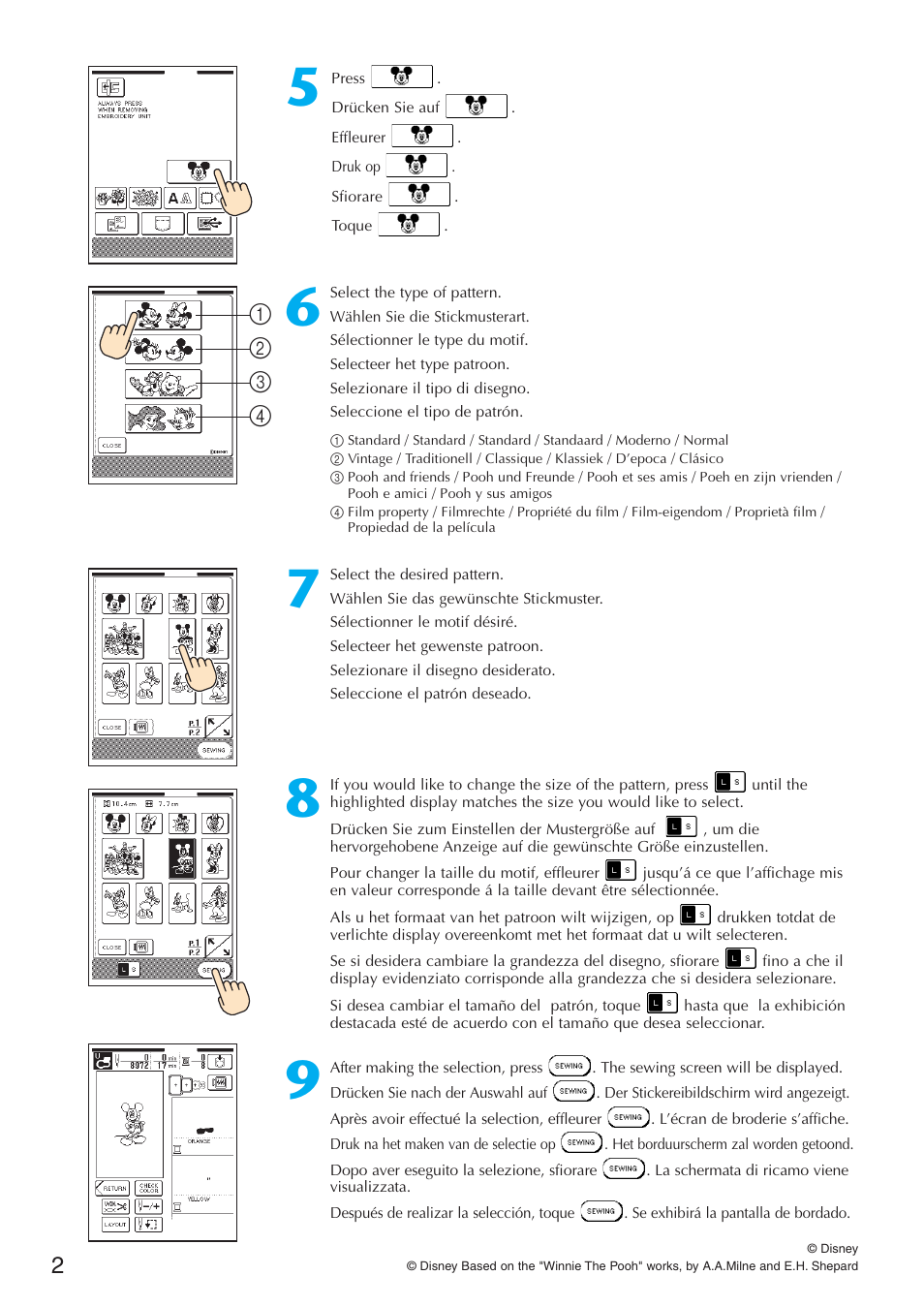 Brother Innov-is 1500D 1500 User Manual | Page 4 / 12