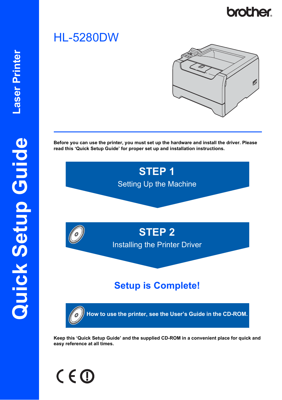 Brother HL-5280DW User Manual | 56 pages