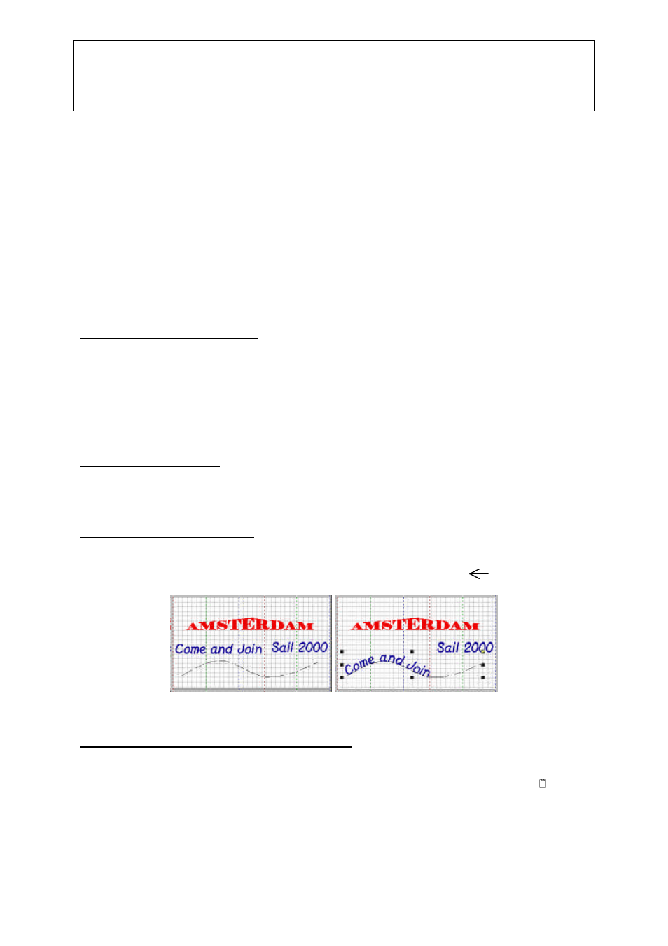 Addendum to pe-design ii cd book, Chapter 2 –two text objects to path | Brother PE-DESIGN Ver.432 User Manual | Page 9 / 16