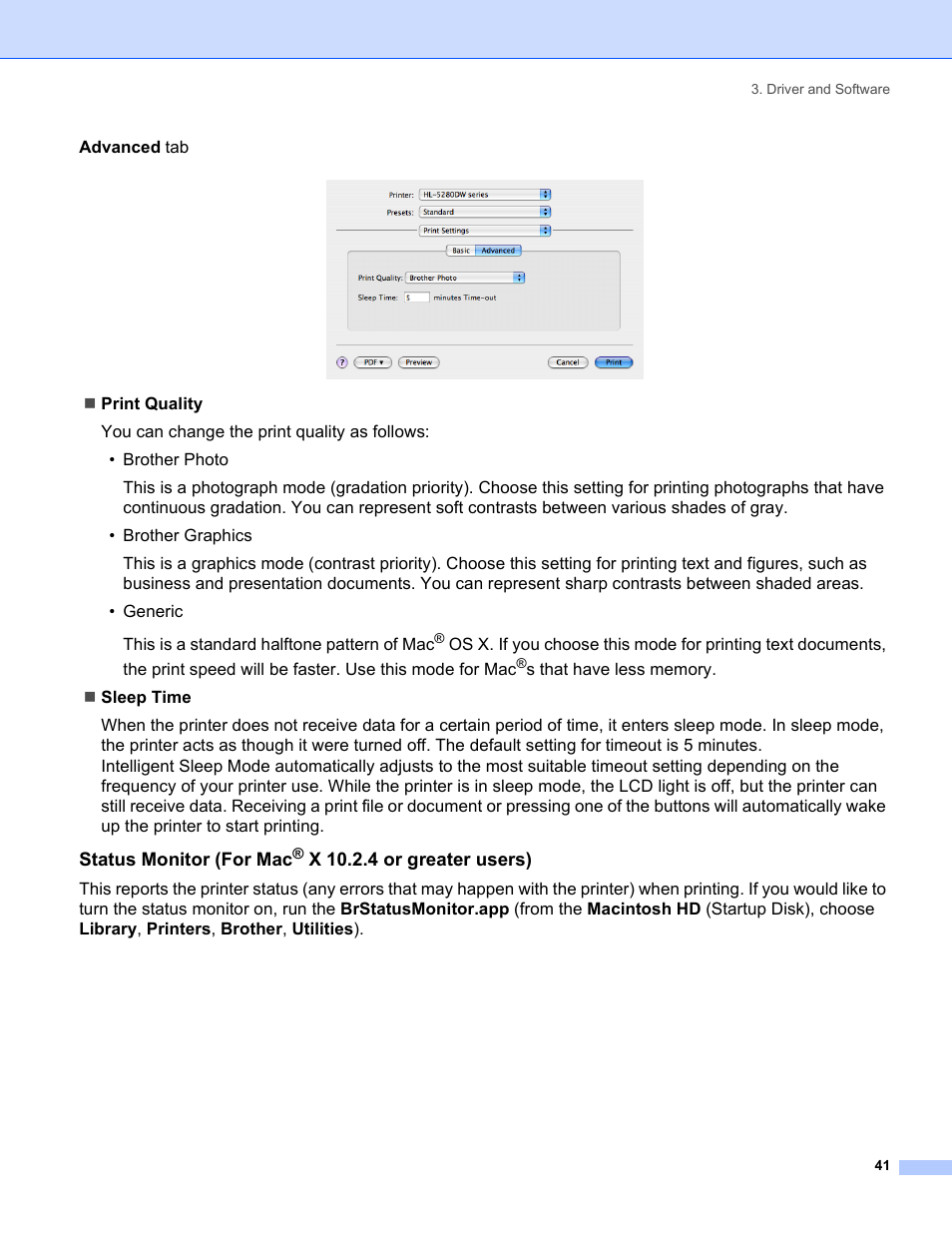 Brother HL-5280DW User Manual | Page 49 / 152
