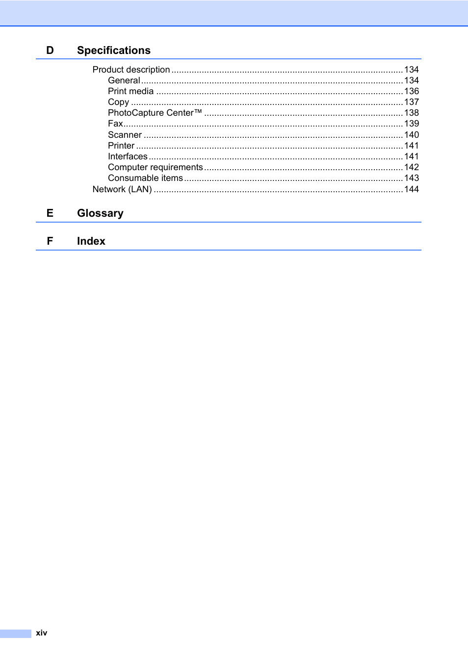 Brother MFC-820CW User Manual | Page 16 / 171