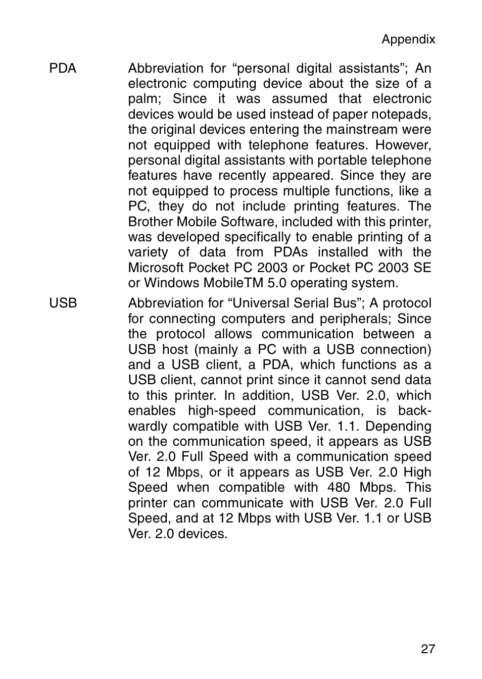 Brother MW-260 User Manual | Page 44 / 45