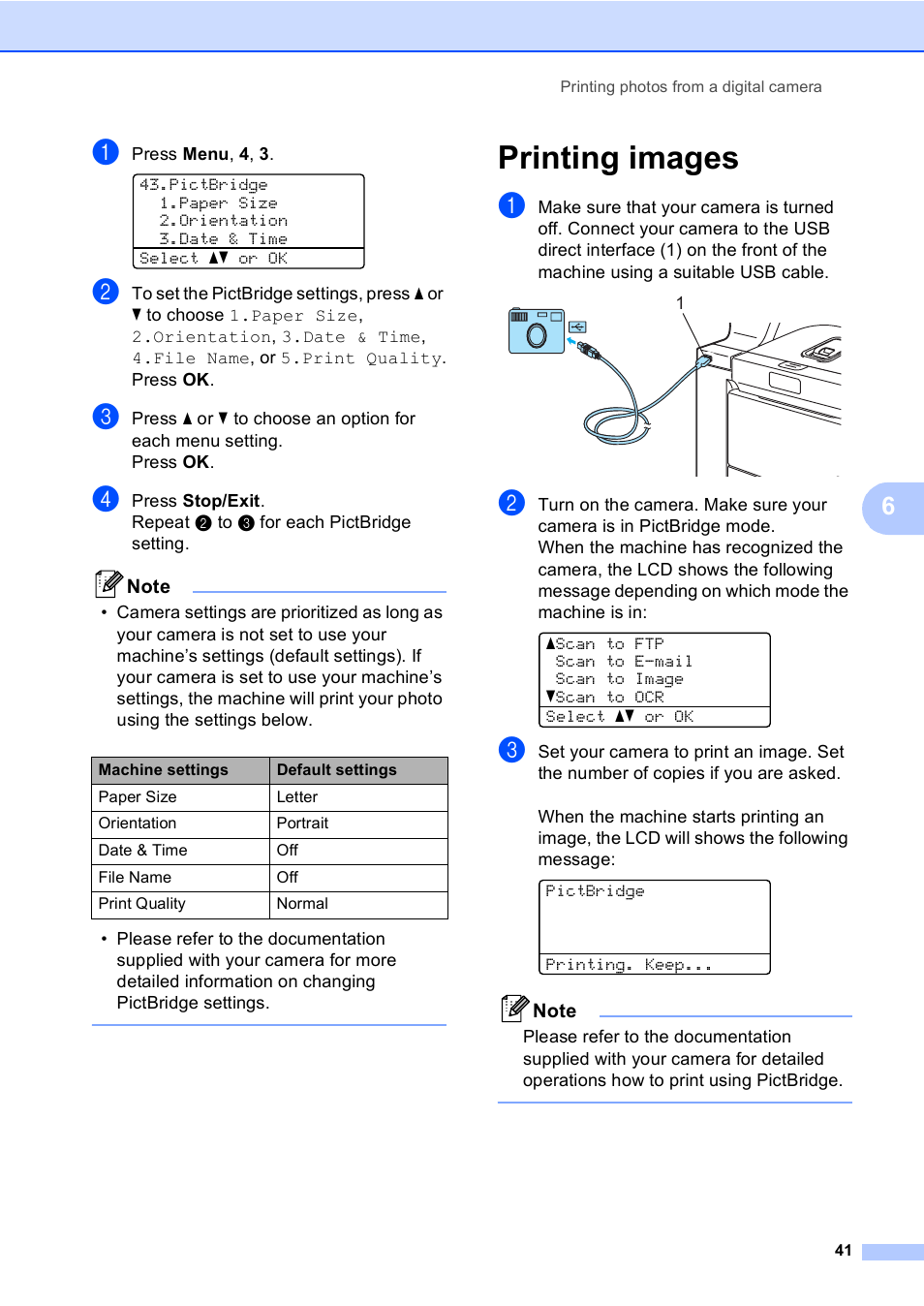 Printing images | Brother DCP-9045CDN User Manual | Page 55 / 192