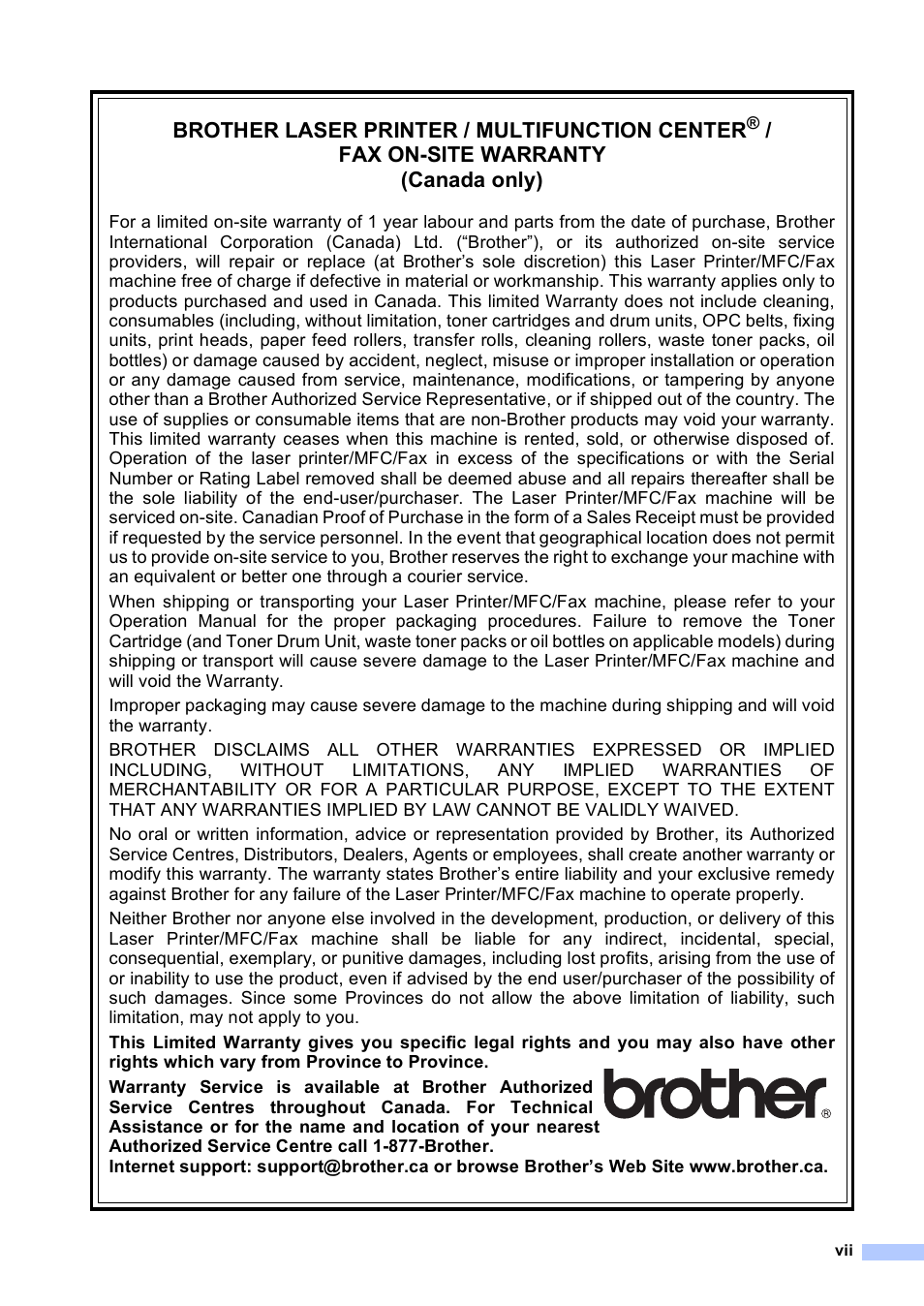 Brother DCP-9045CDN User Manual | Page 9 / 192