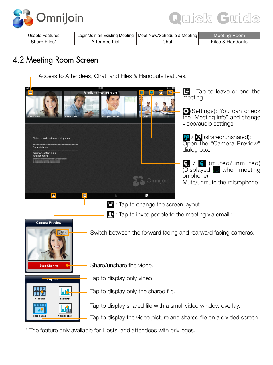 2 meeting room screen | Brother OmniJoin User Manual | Page 7 / 13