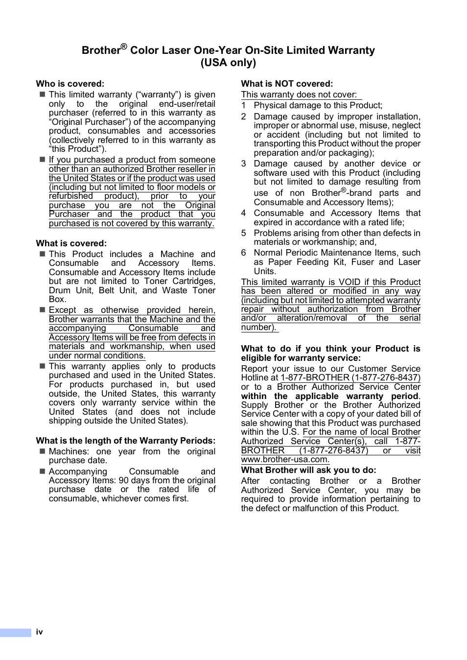 Brother | Brother MFC-9450CDN User Manual | Page 6 / 252