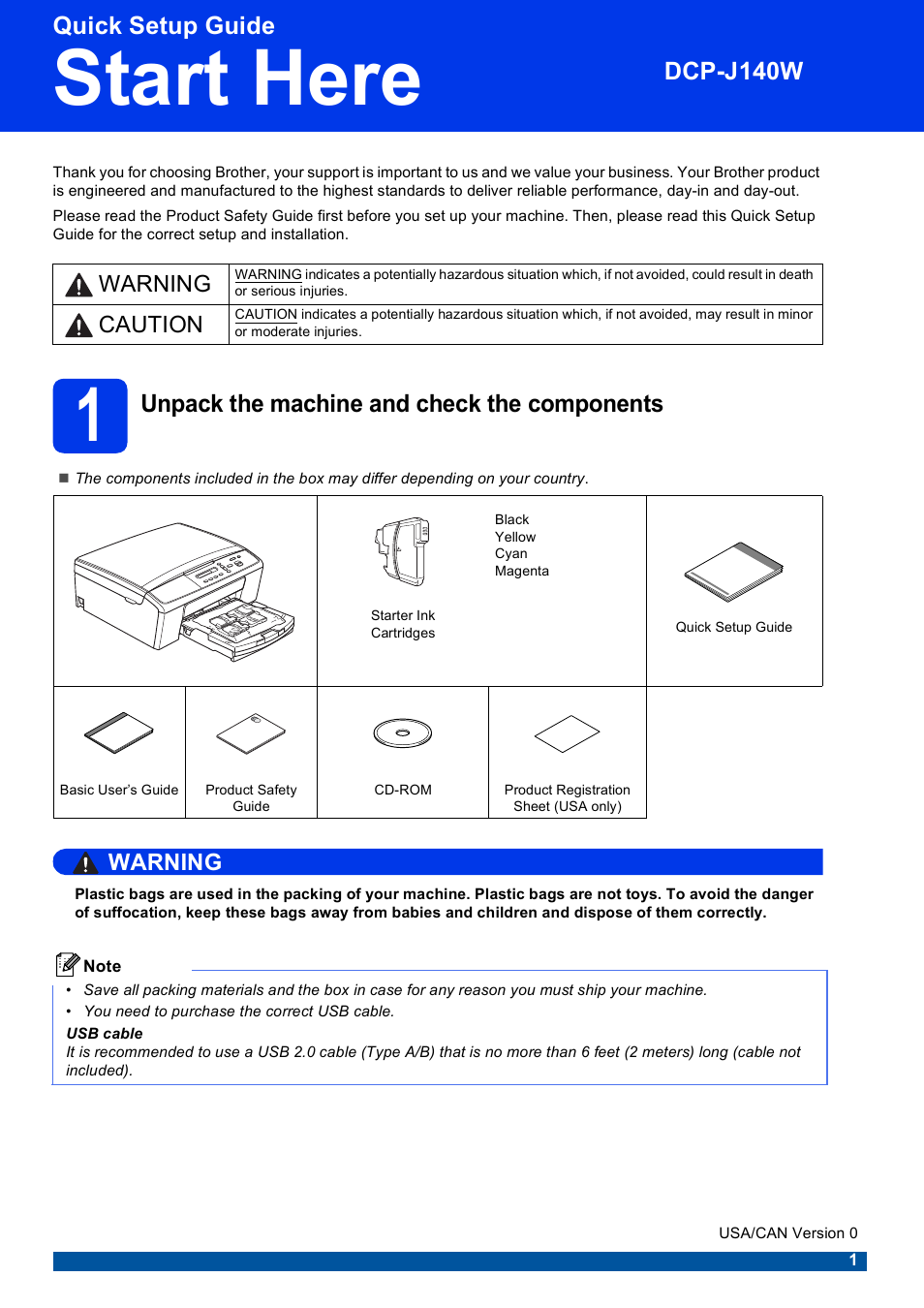 Brother DCP-J140W User Manual | 32 pages