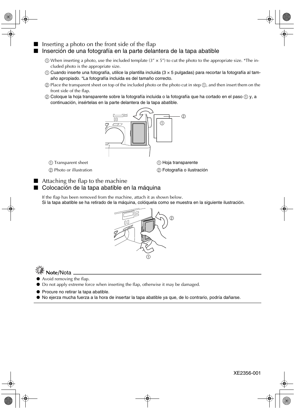 Brother XR-7700 User Manual | Page 2 / 2