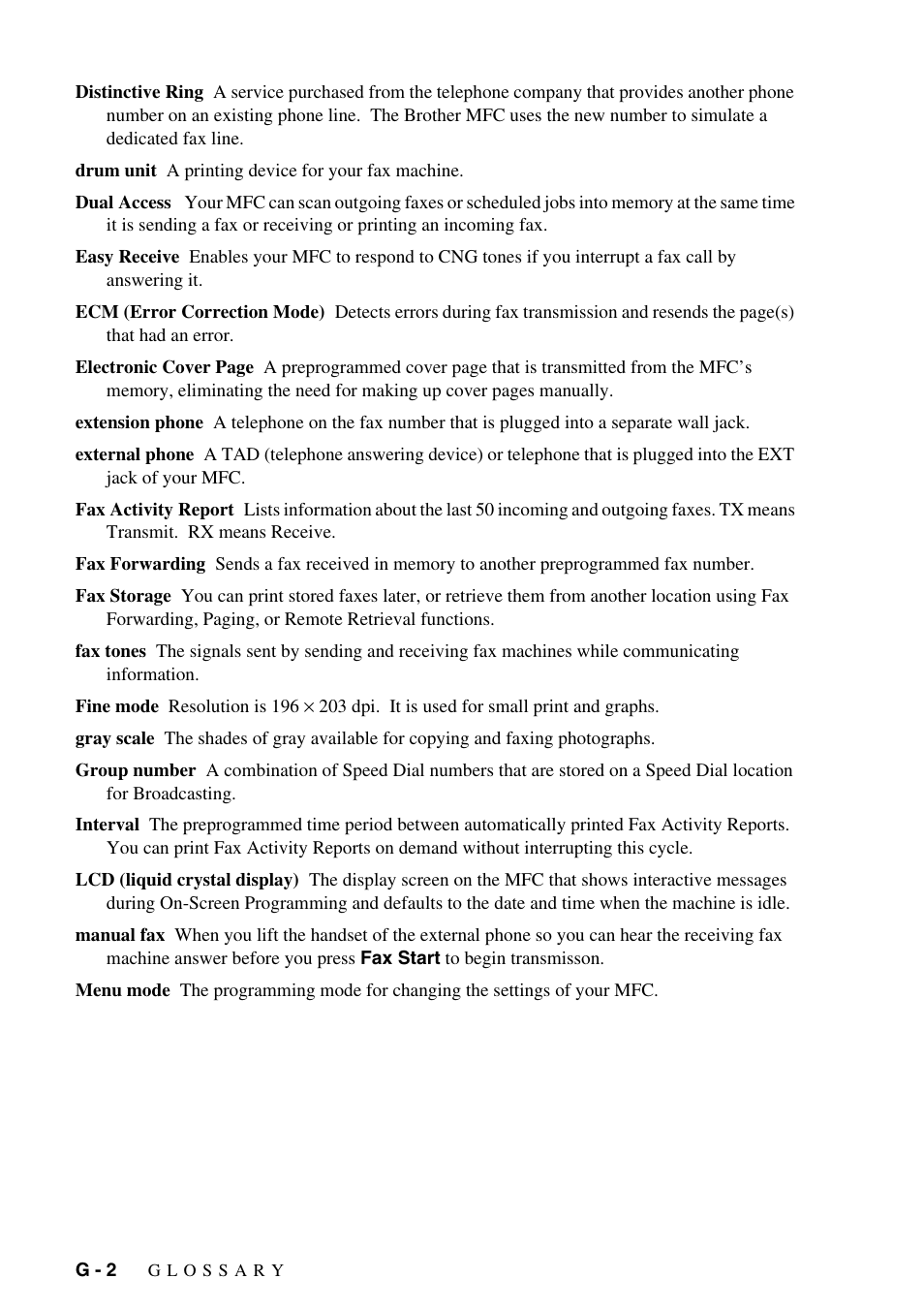 Brother MFC-6800 User Manual | Page 208 / 222