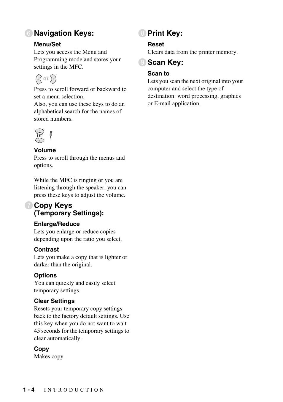 Brother MFC-6800 User Manual | Page 26 / 222