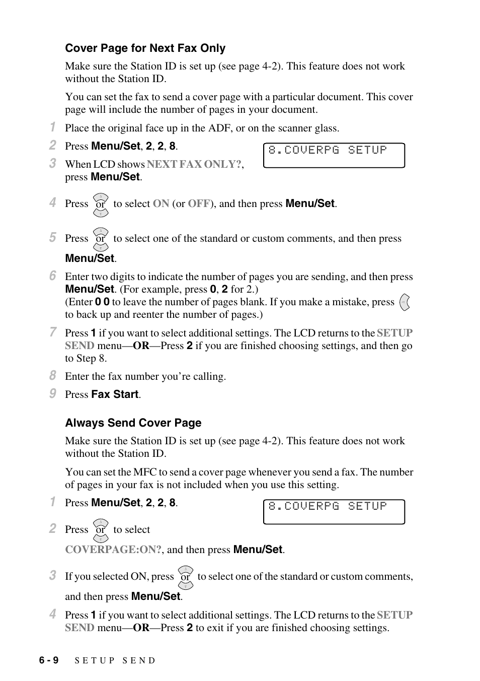 Brother MFC-6800 User Manual | Page 68 / 222