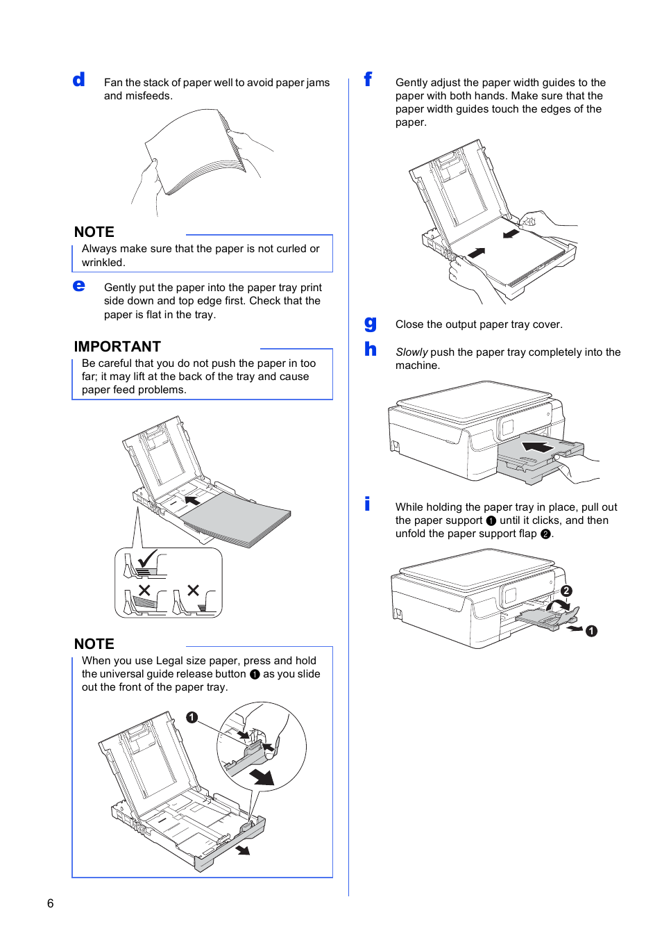 Brother MFC-J285DW User Manual | Page 6 / 34