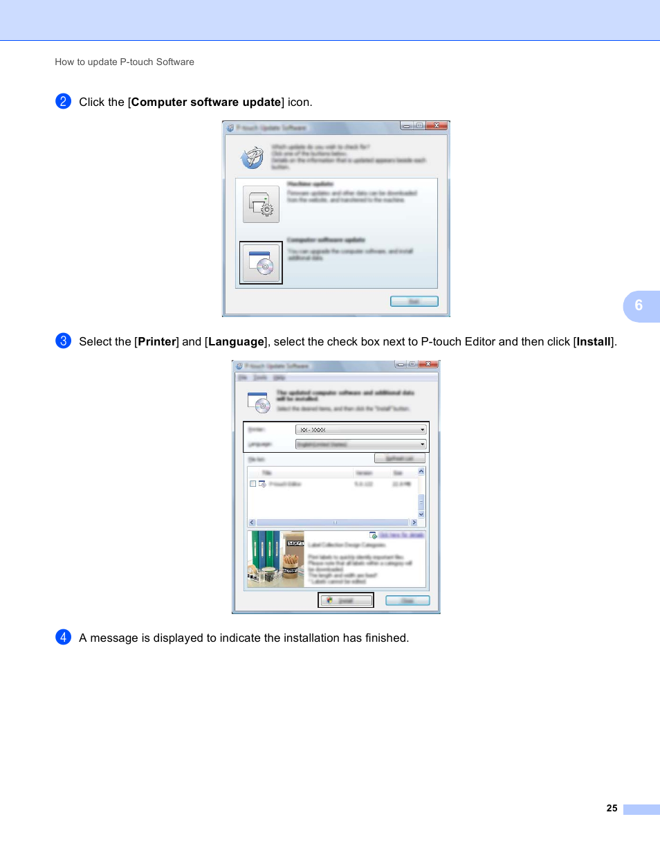 Brother PT-P700 User Manual | Page 29 / 49
