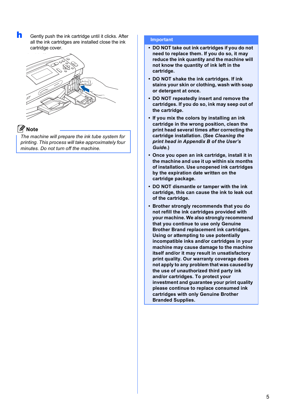 Brother DCP-585CW User Manual | Page 5 / 43