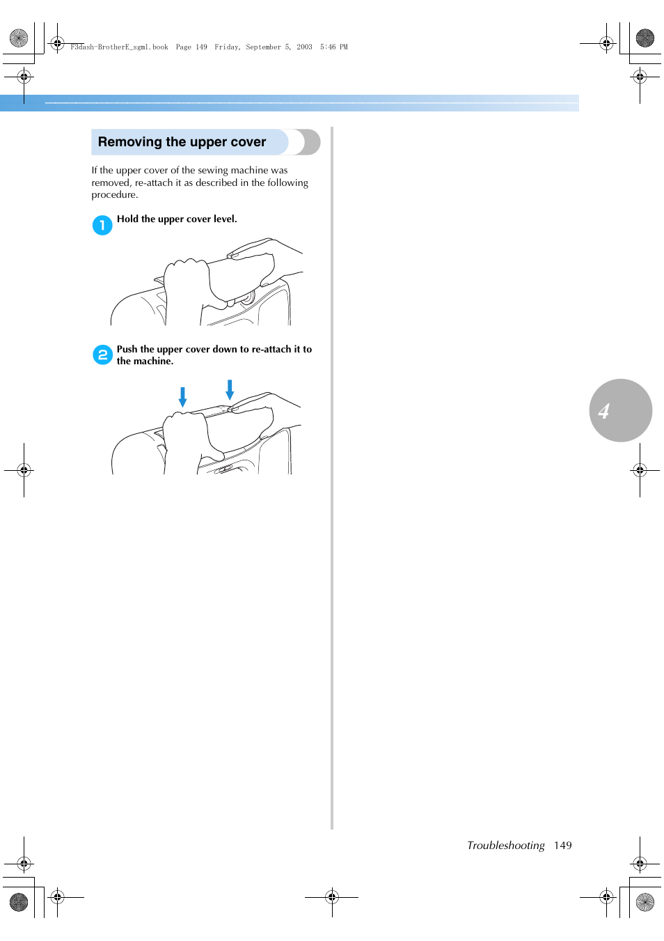 Brother NX 600 User Manual | Page 155 / 160