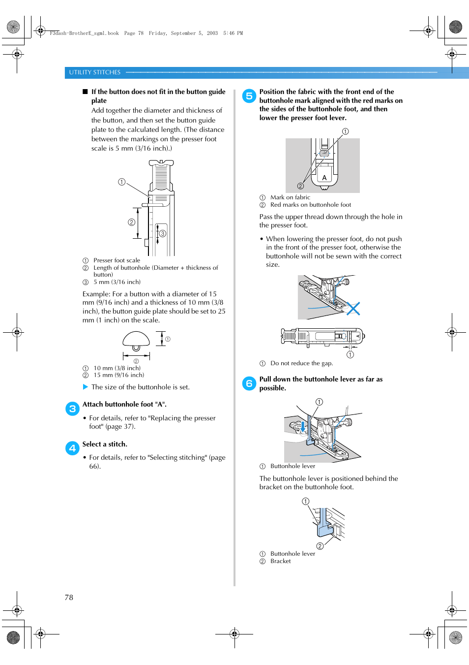 Brother NX 600 User Manual | Page 84 / 160