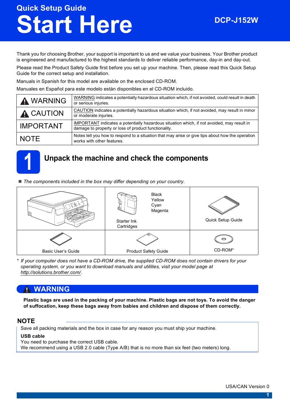 Brother DCP-J152W User Manual | 32 pages