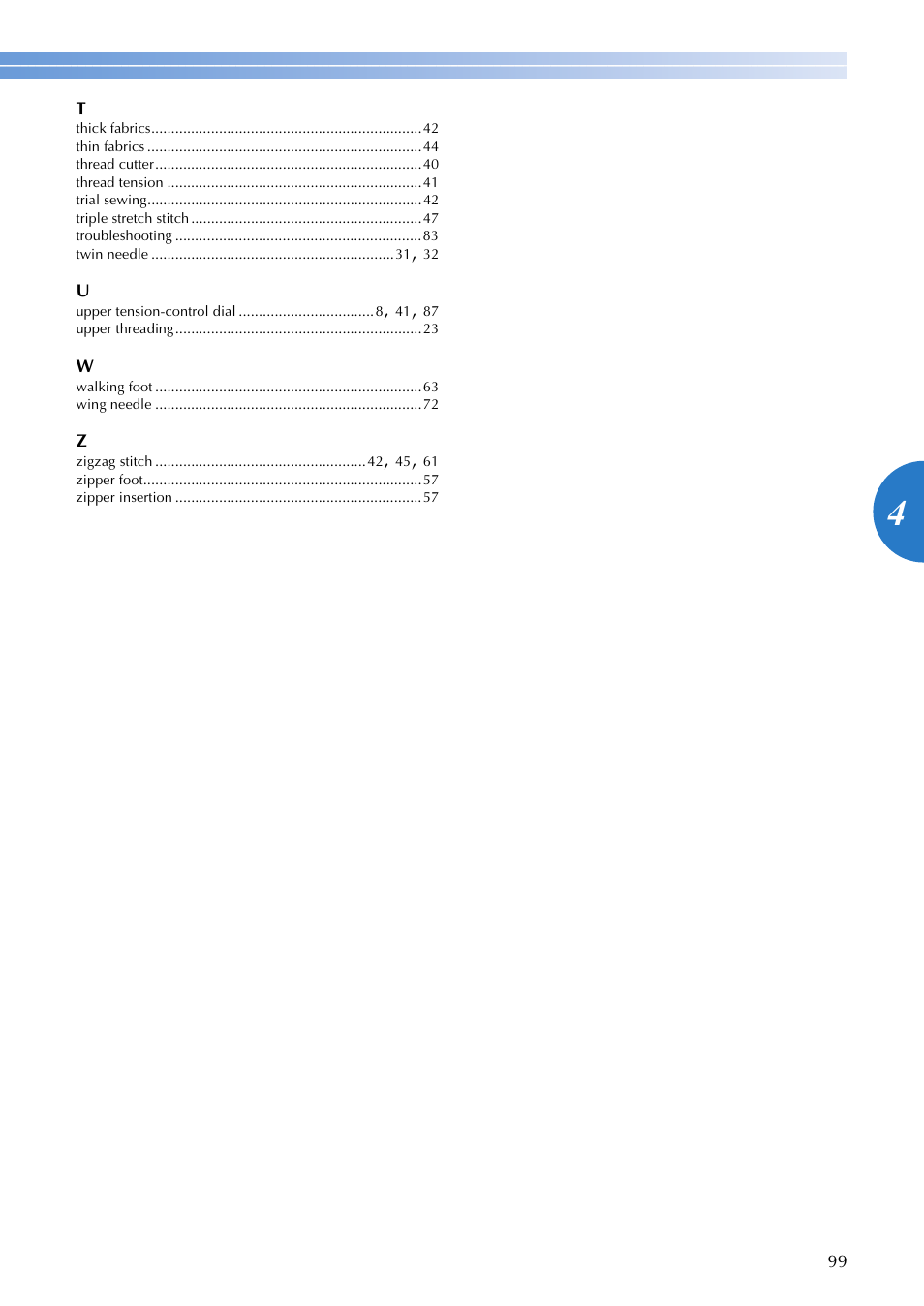 Brother CS8800PRW User Manual | Page 101 / 104