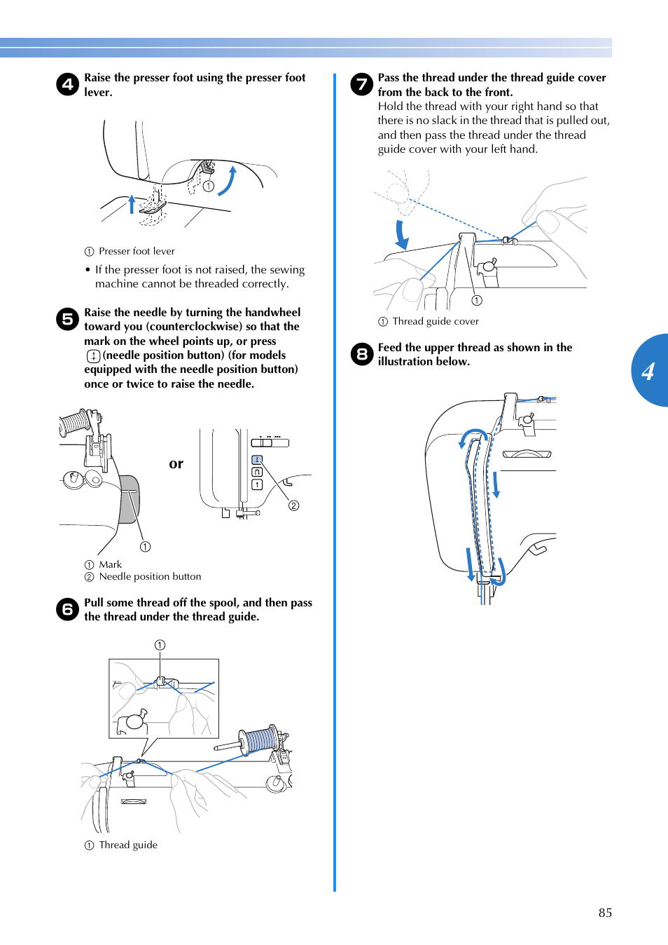 Brother CS8800PRW User Manual | Page 87 / 104