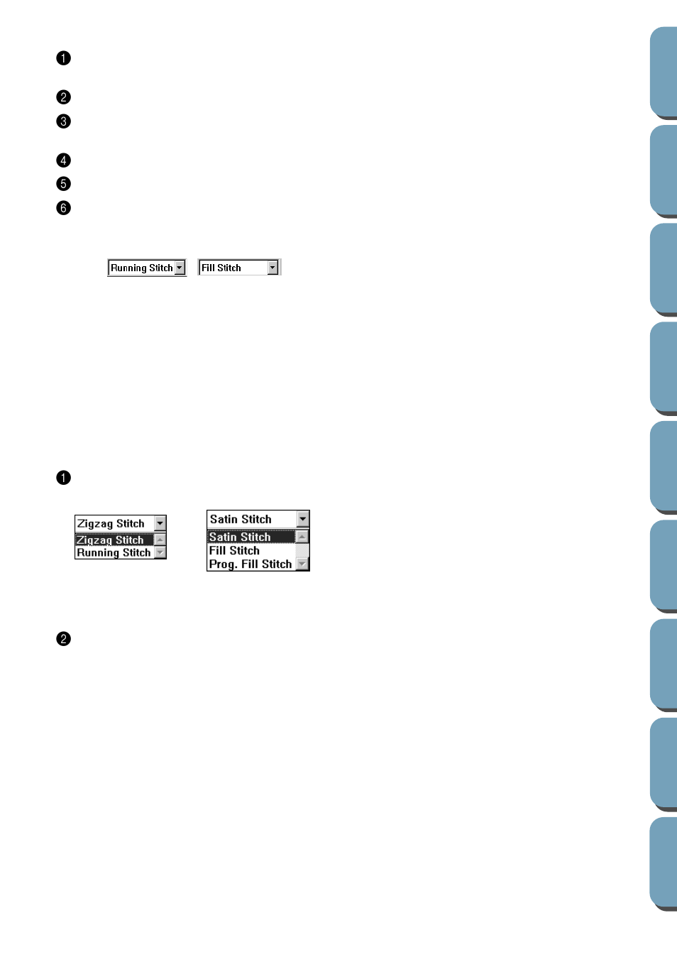 Stitch | Brother PE-DESIGN Ver.432 User Manual | Page 129 / 200