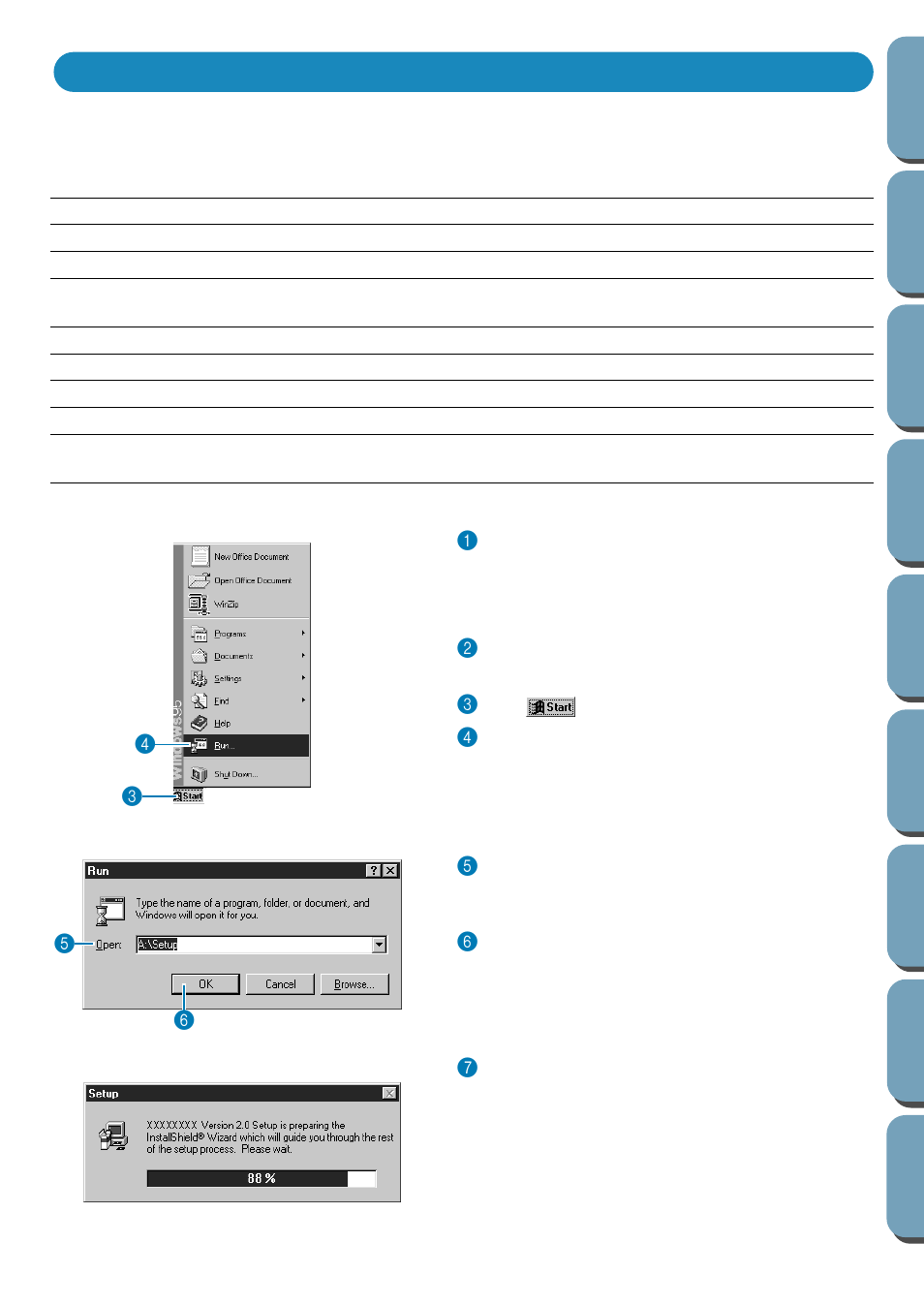 Installing the software, System requirements, Installing | Installing 1 | Brother PE-DESIGN Ver.432 User Manual | Page 13 / 200