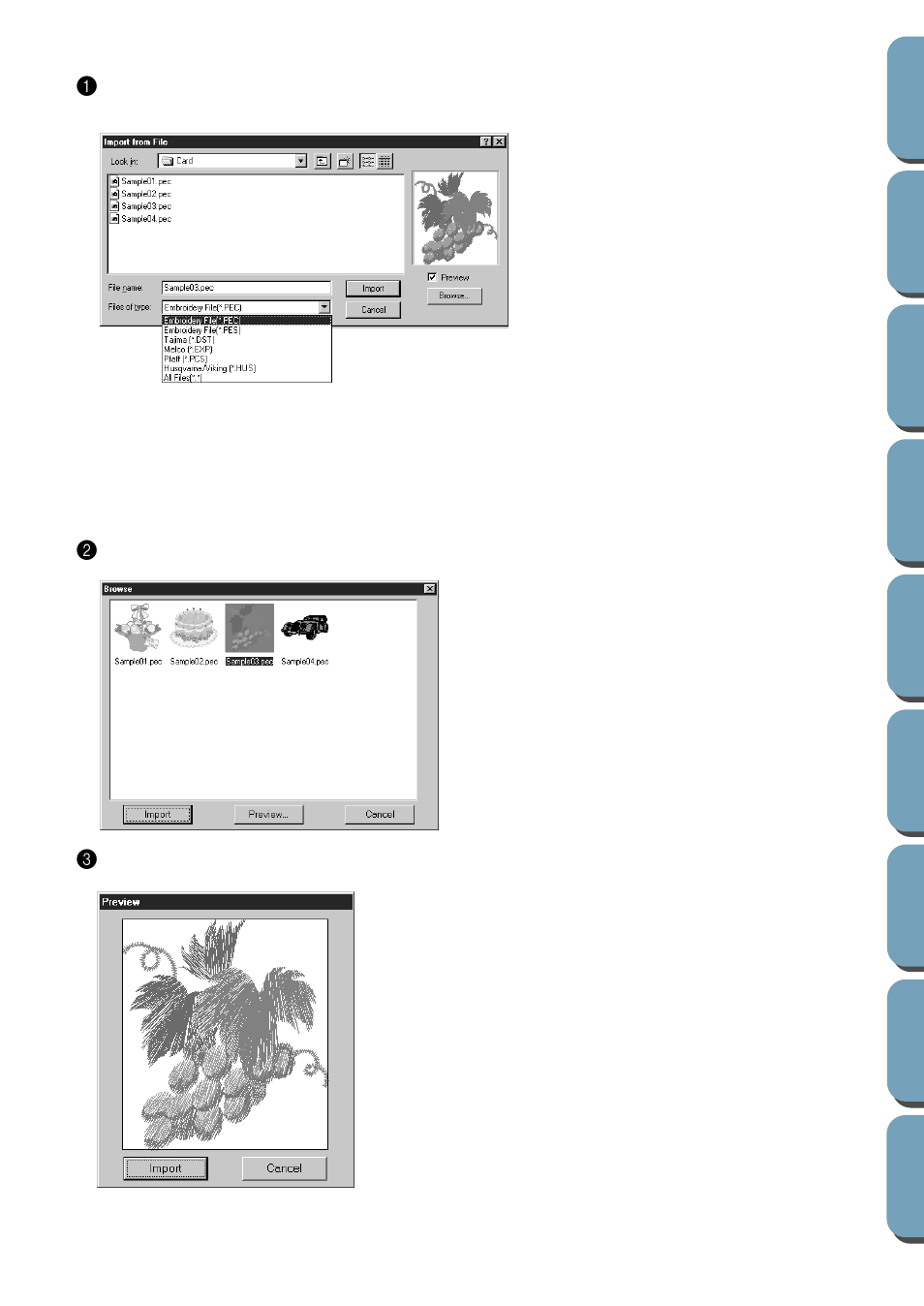Brother PE-DESIGN Ver.432 User Manual | Page 134 / 200