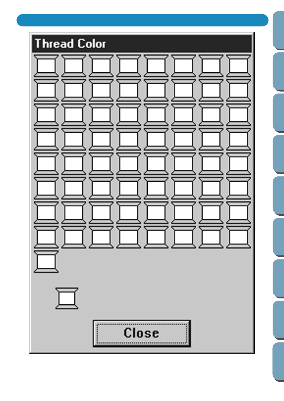 Color palette | Brother PE-DESIGN Ver.432 User Manual | Page 189 / 200