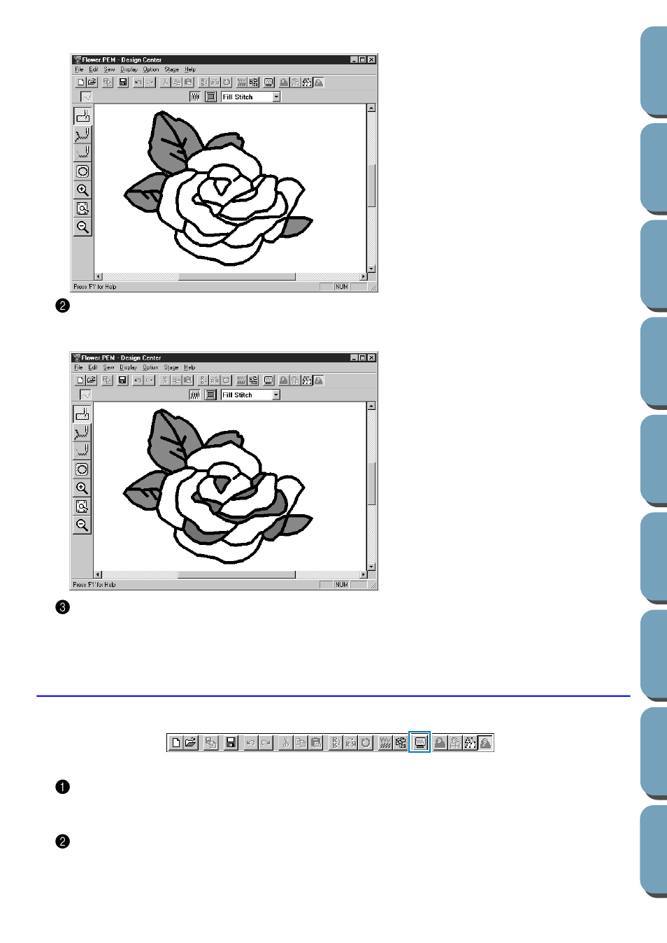 Step 8 previewing the image, Previewing the image, Step 8 | Brother PE-DESIGN Ver.432 User Manual | Page 30 / 200