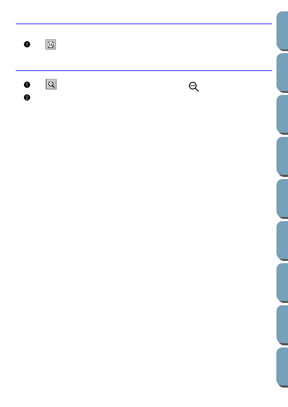 Zoom-out mode, Fit design page to window | Brother PE-DESIGN Ver.432 User Manual | Page 62 / 200