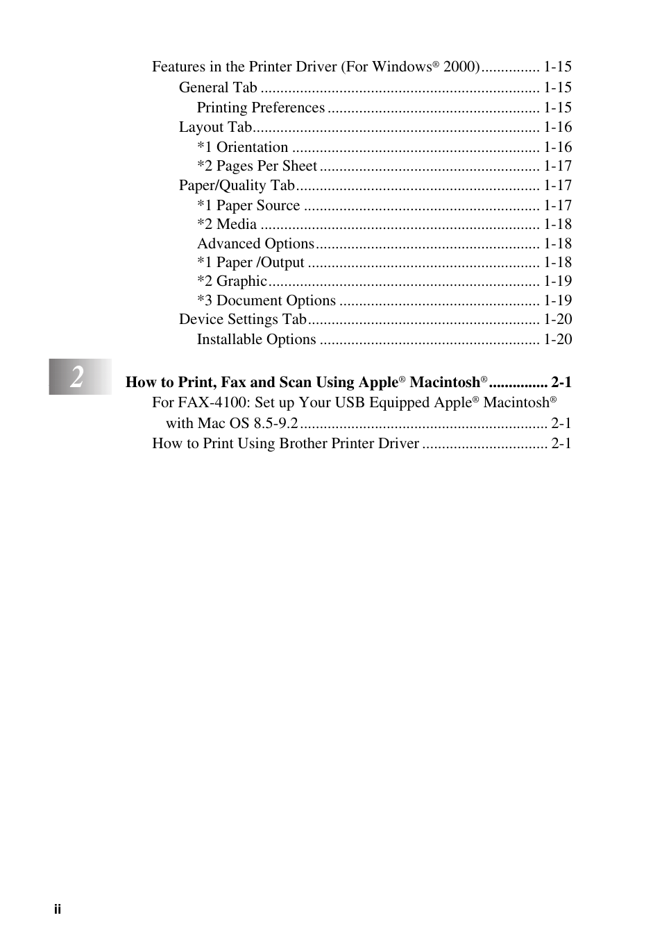 Brother IntelliFAX 4100 User Manual | Page 3 / 25