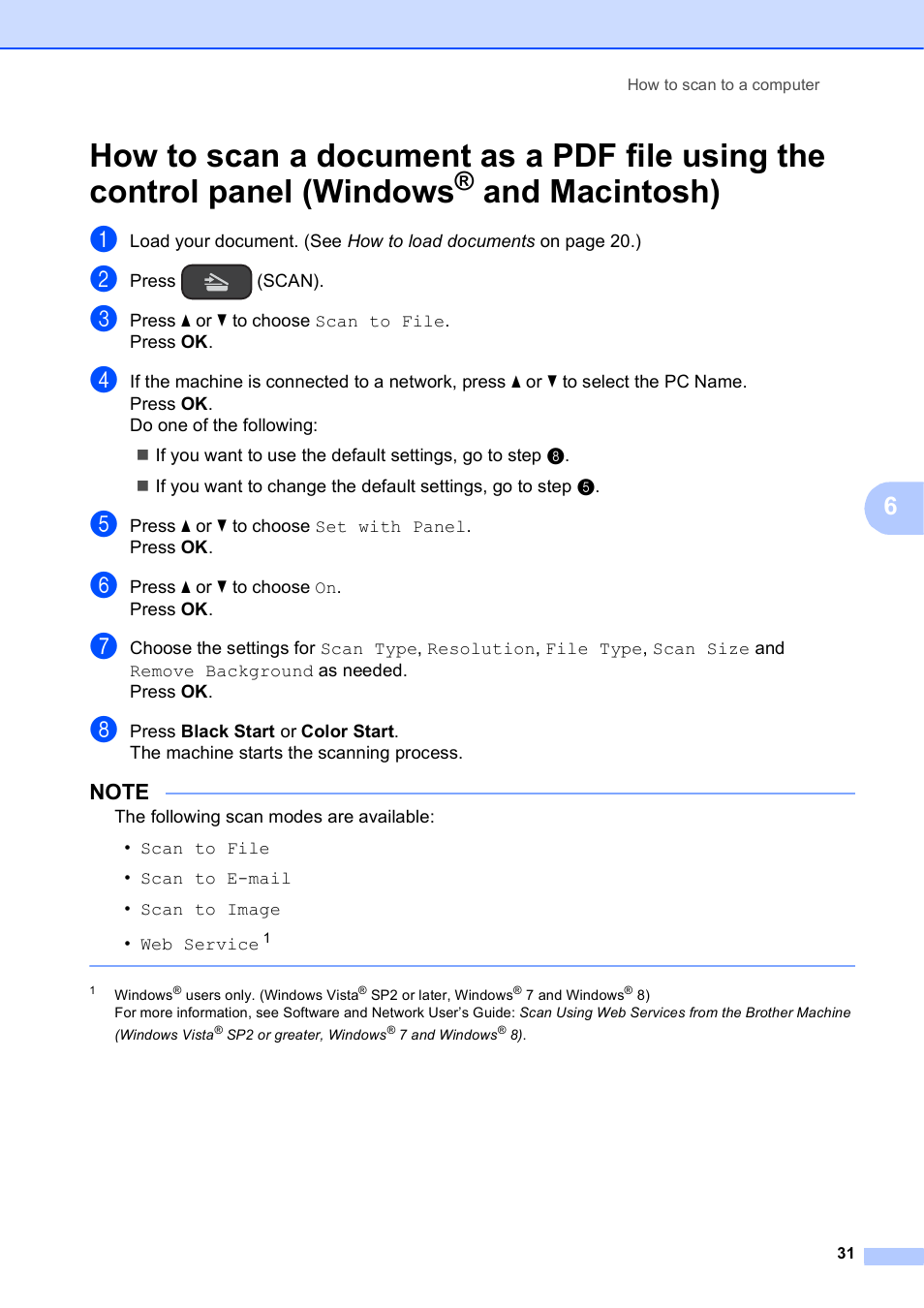 Windows, And macintosh) | Brother DCP-J152W User Manual | Page 43 / 95