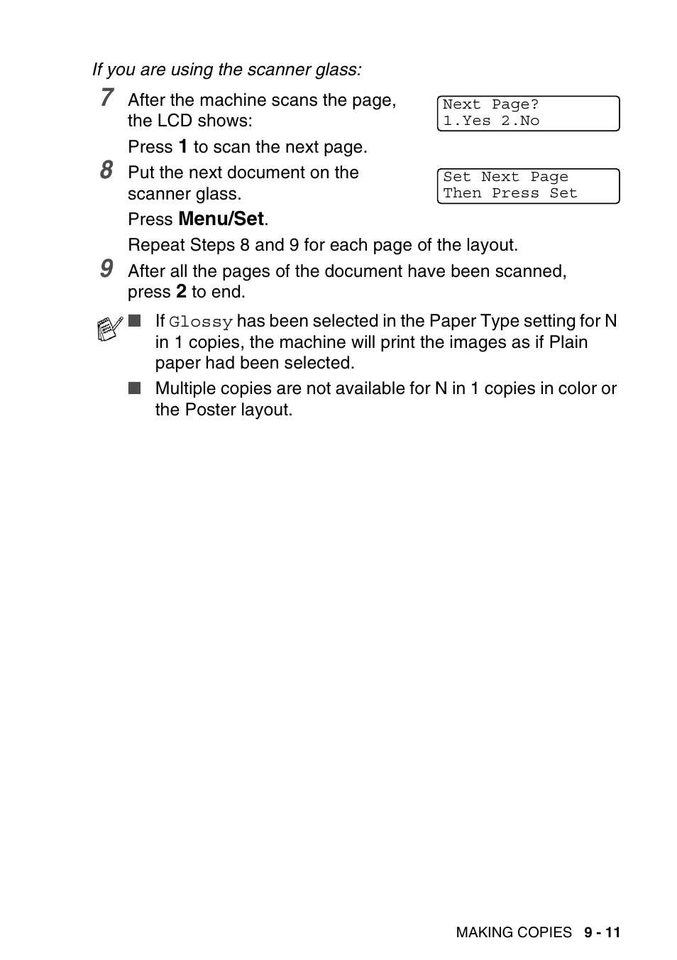 Brother MFC-640CW User Manual | Page 117 / 225