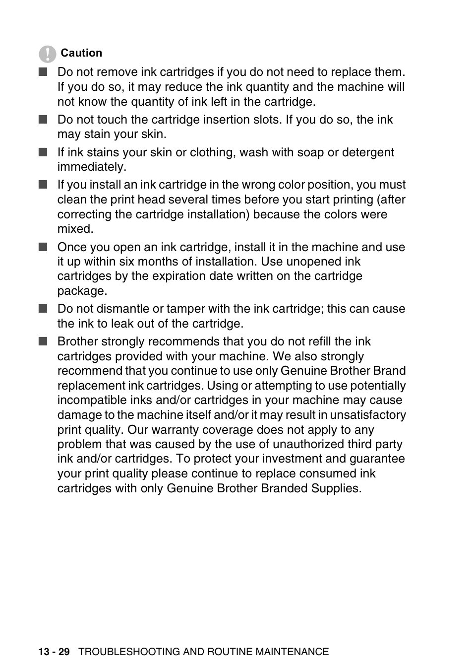 Brother MFC-640CW User Manual | Page 172 / 225