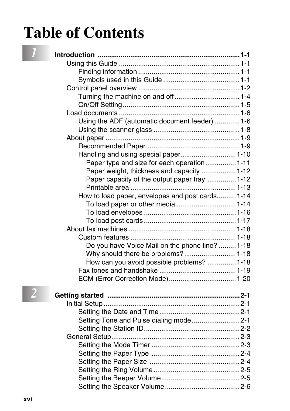 Brother MFC-640CW User Manual | Page 18 / 225