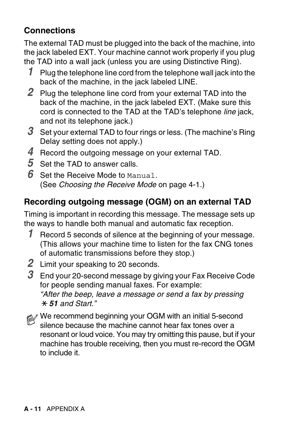Connections | Brother MFC-640CW User Manual | Page 184 / 225