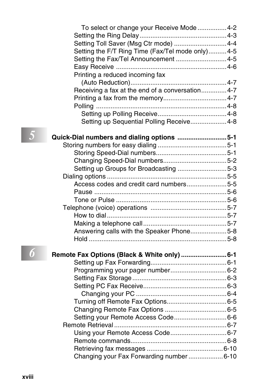 Brother MFC-640CW User Manual | Page 20 / 225