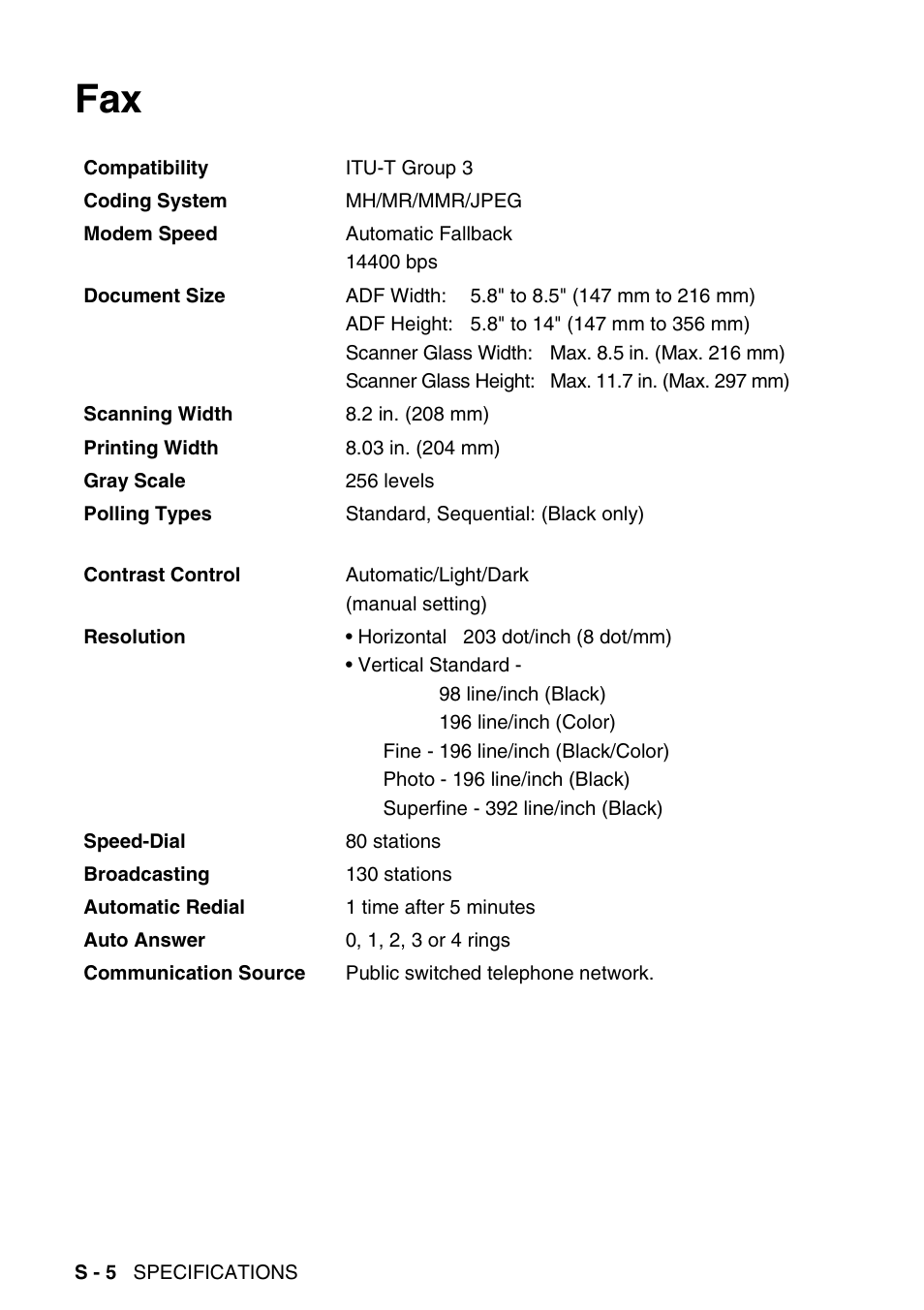 Brother MFC-640CW User Manual | Page 210 / 225