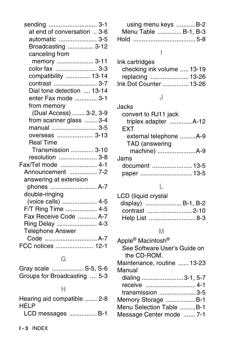 Brother MFC-640CW User Manual | Page 218 / 225
