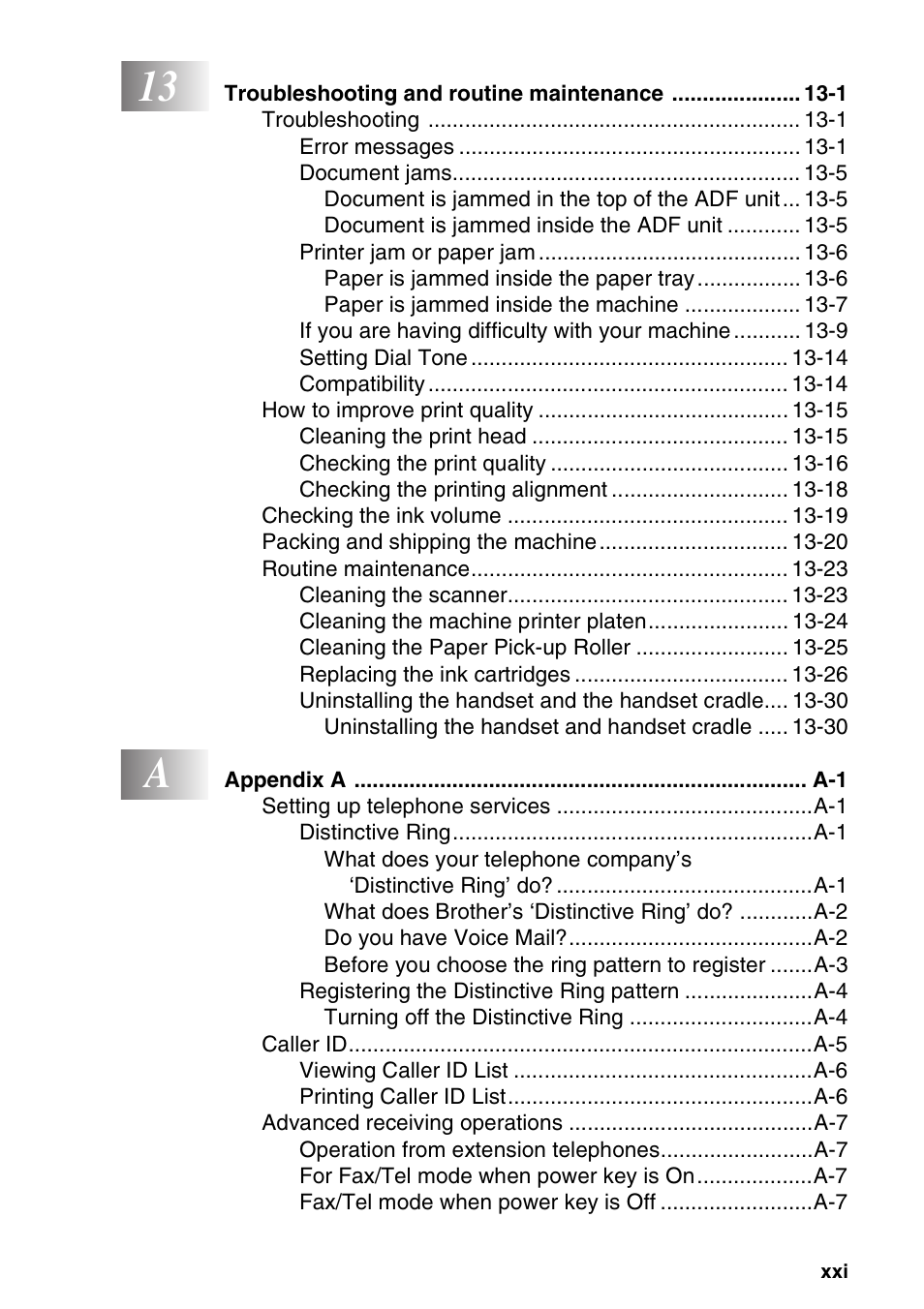 Brother MFC-640CW User Manual | Page 23 / 225