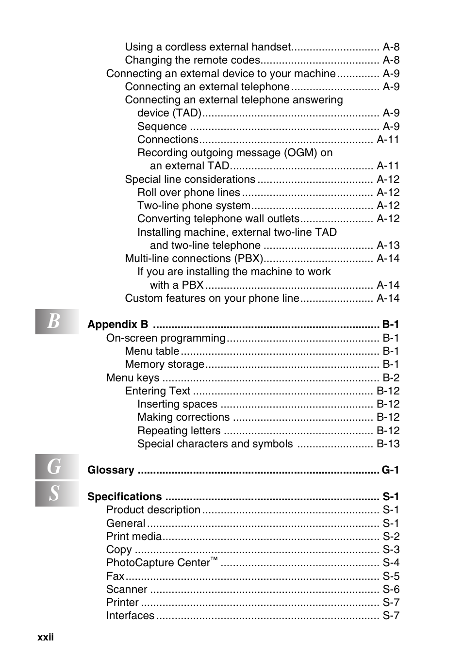 Brother MFC-640CW User Manual | Page 24 / 225