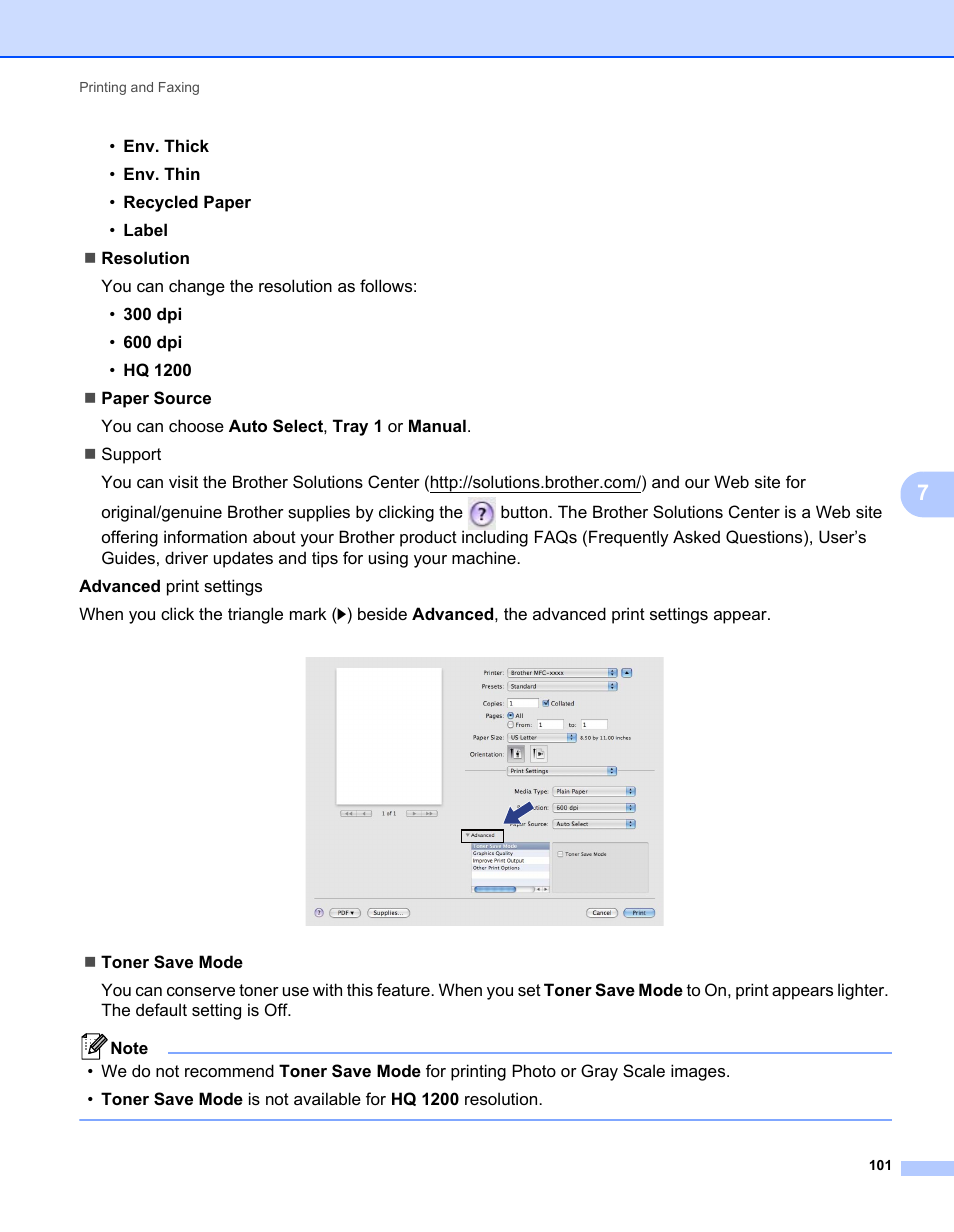 Brother MFC-7240 User Manual | Page 108 / 160