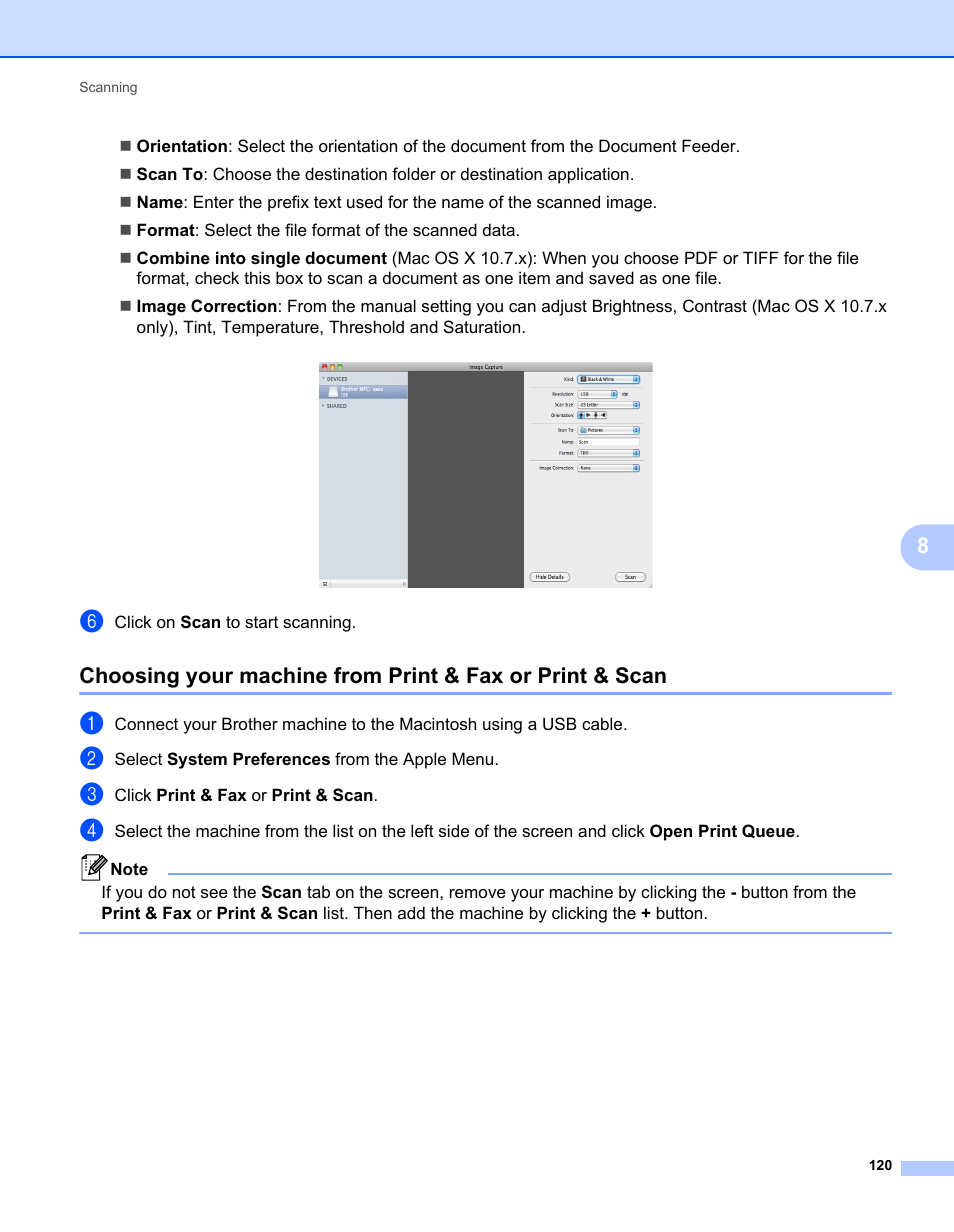 Brother MFC-7240 User Manual | Page 127 / 160