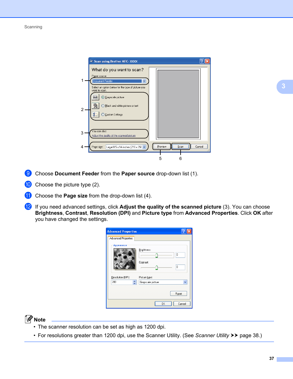 Brother MFC-7240 User Manual | Page 44 / 160