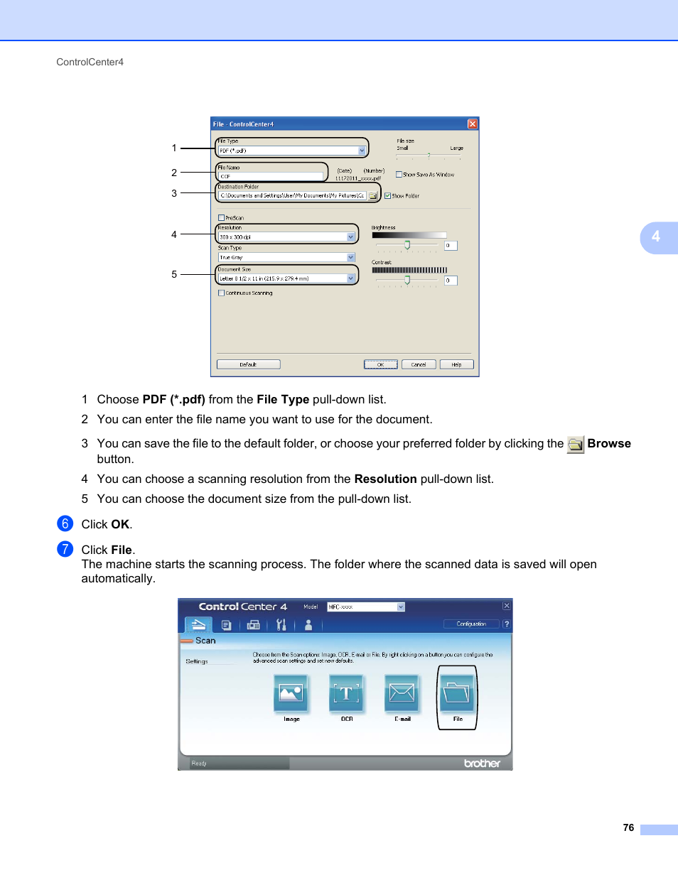 Brother MFC-7240 User Manual | Page 83 / 160