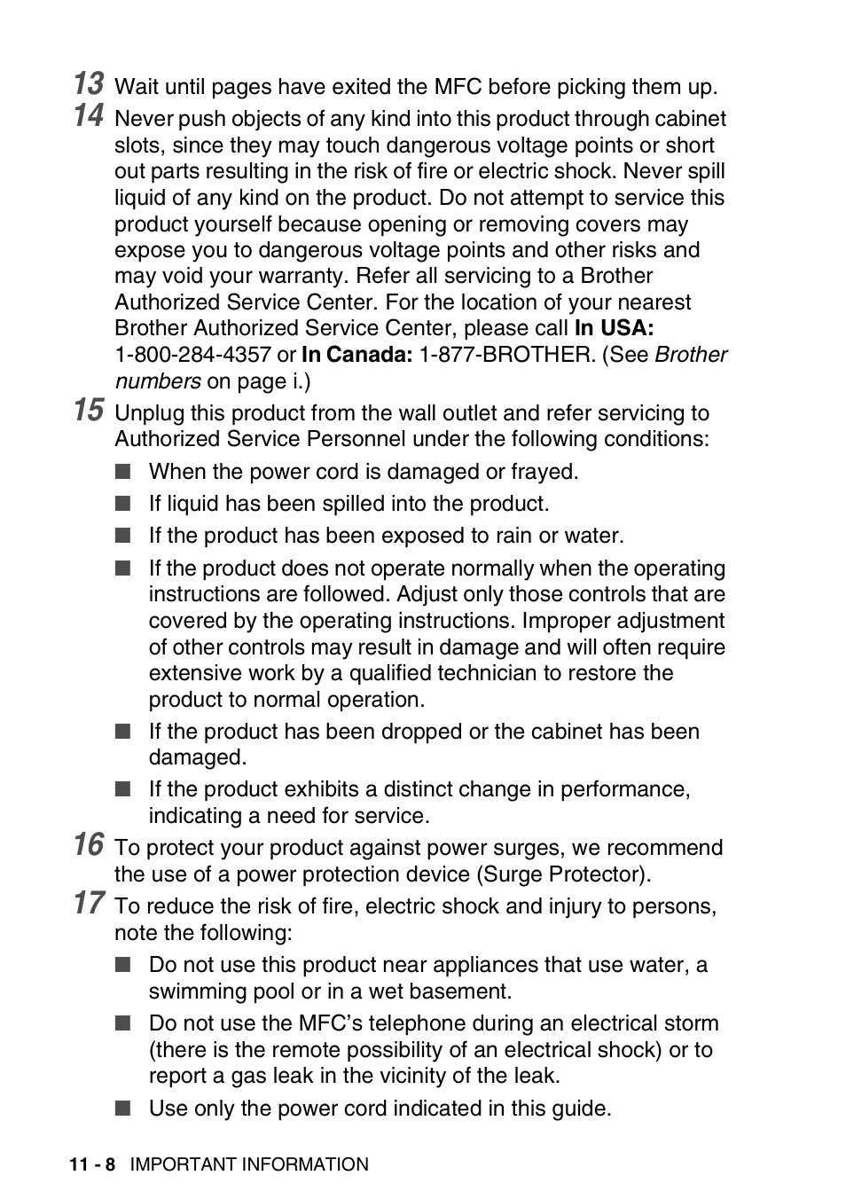 Brother MFC 8220 User Manual | Page 147 / 213
