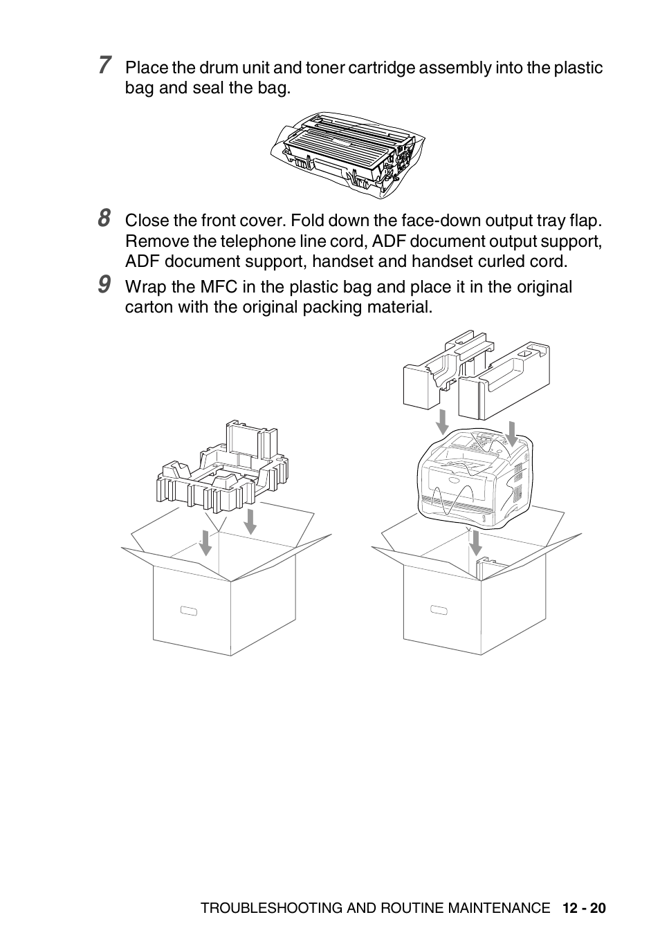 Brother MFC 8220 User Manual | Page 168 / 213