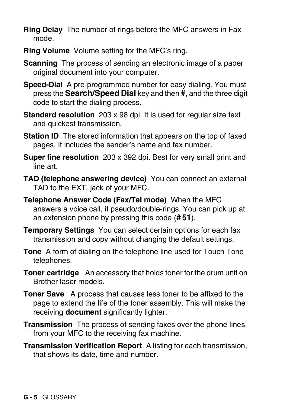 Brother MFC 8220 User Manual | Page 195 / 213