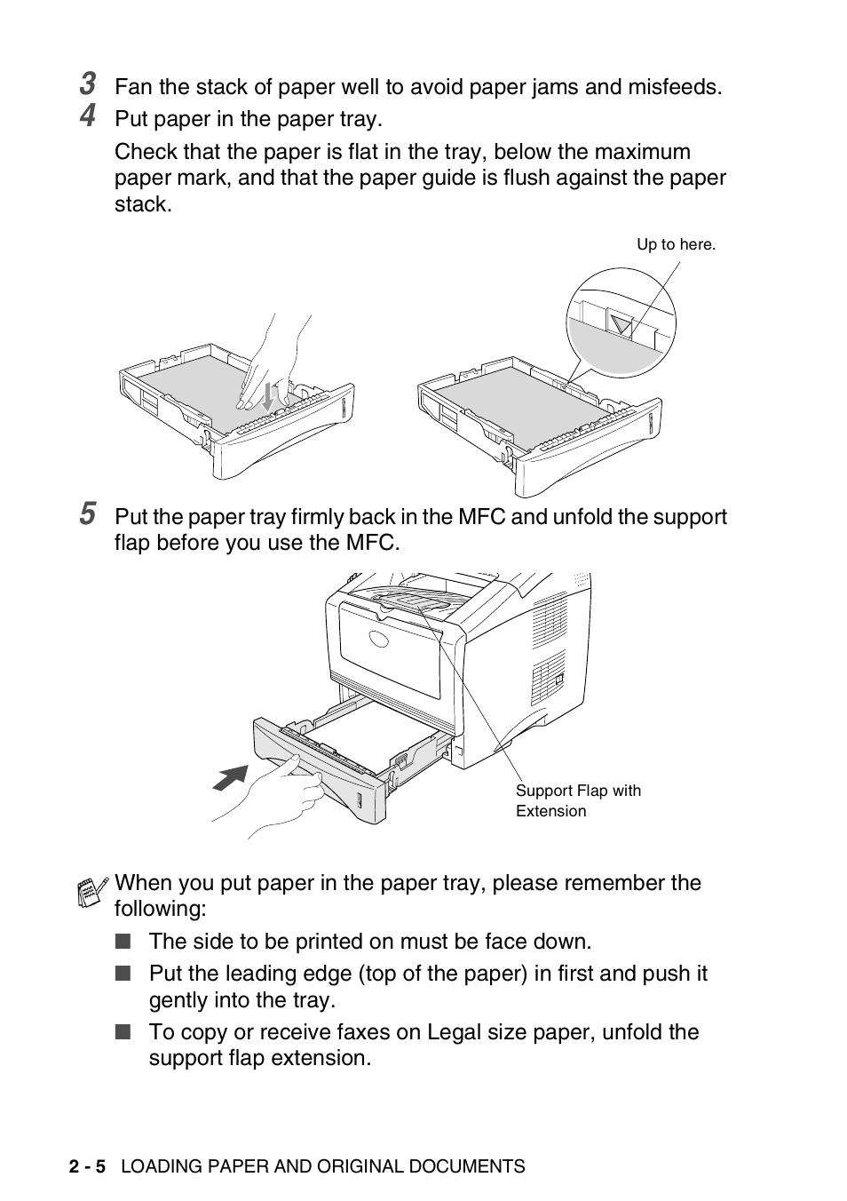 Brother MFC 8220 User Manual | Page 43 / 213