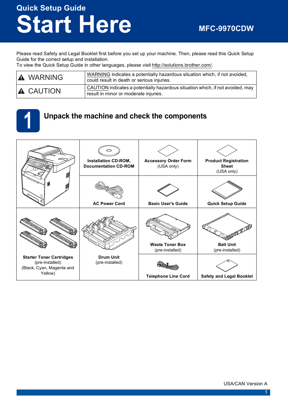 Brother MFC 9970CDW User Manual | 38 pages