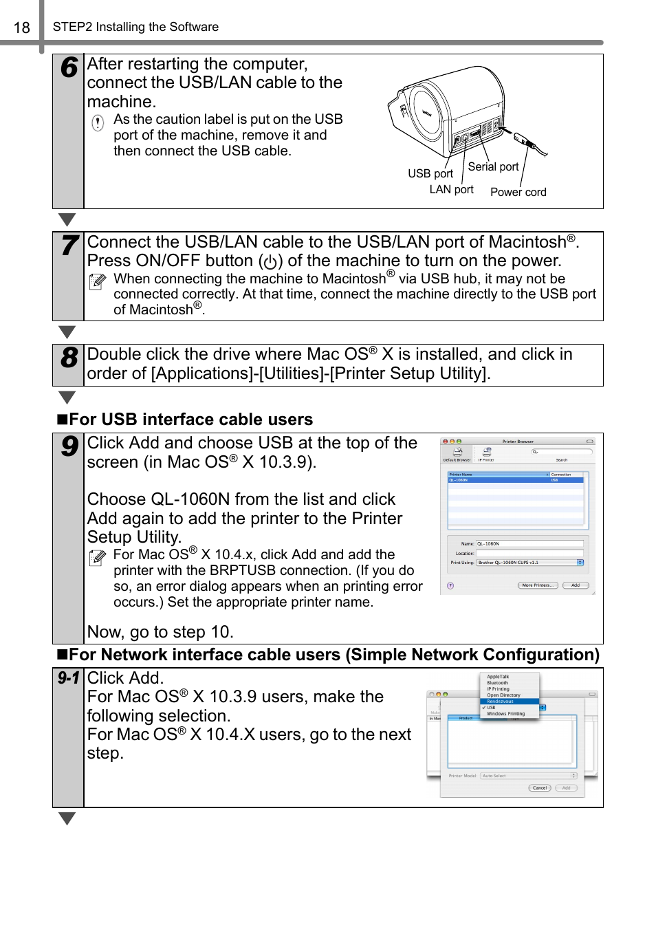 Brother QL-1060N User Manual | Page 24 / 69